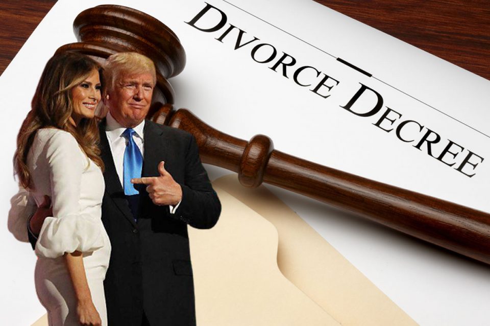 Crisi tra Donald e Melania Trump. Divorzio?