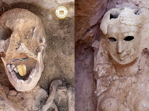 Egitto Il mistero della mummia con la lingua d’oro