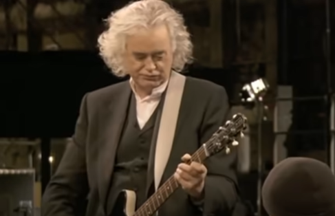 Auguri a Jimmy Page : Page and Plant – Shining in the Light, testo e video
